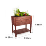 Vyvýšený záhon tyrell kombi 1