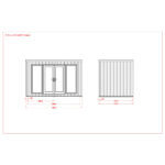 Zahradní domek mo house 2.3x3.9 3