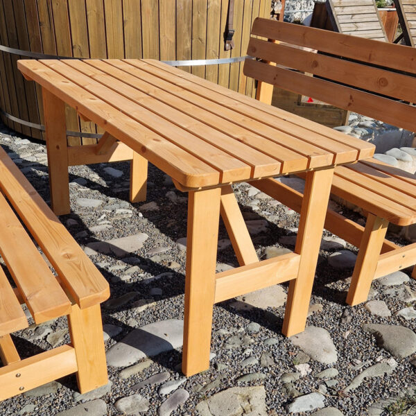 Zahradní lavice borovice klasik 2