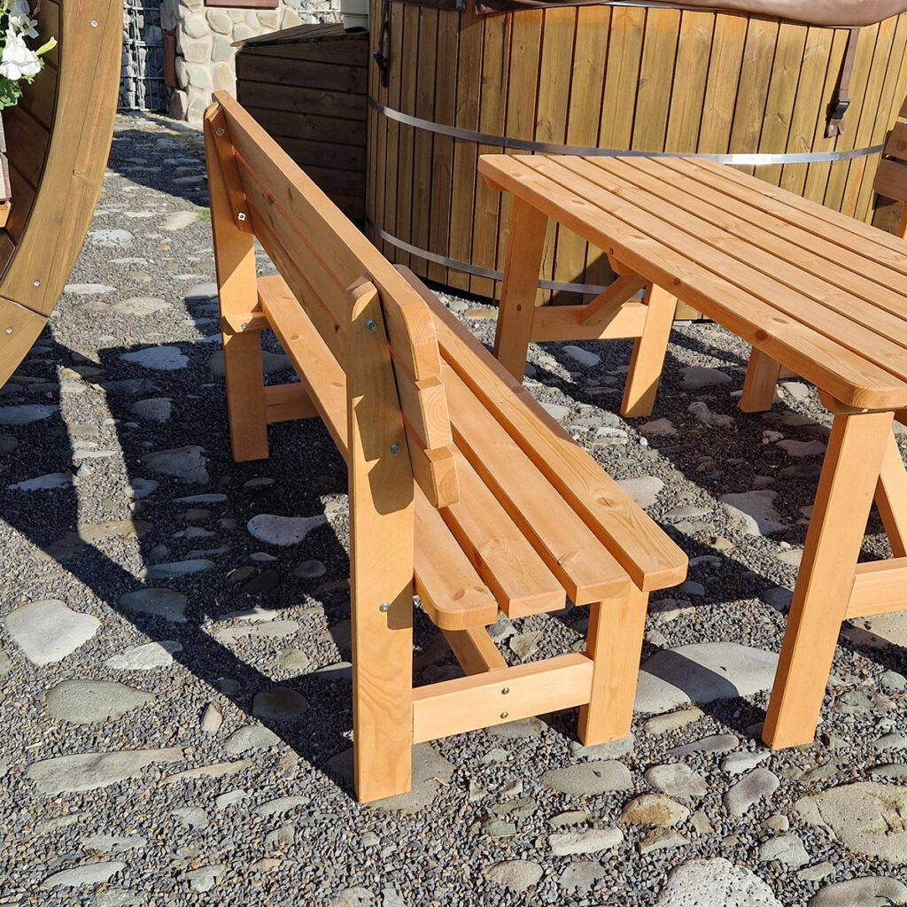 Zahradní lavice borovice klasik 3