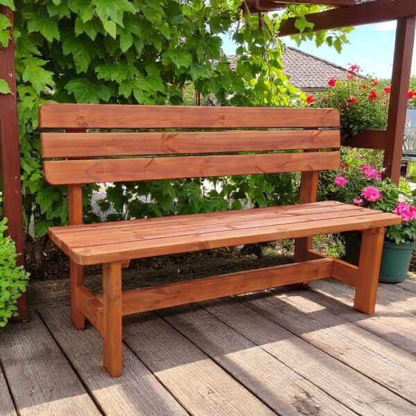 Zahradní lavice borovice klasik