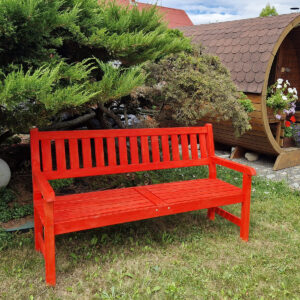 Zahradní lavice radost 1