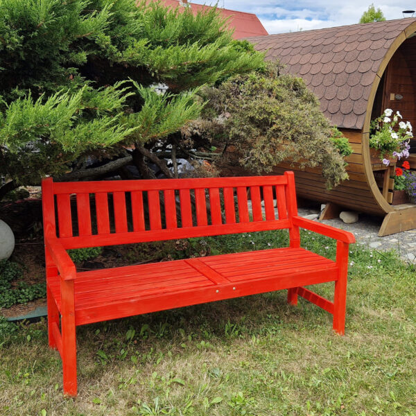 Zahradní lavice radost 1