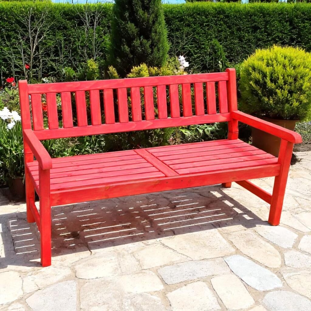 Zahradní lavice radost