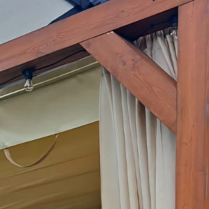 PVC římská roleta ručně stahovatelná