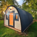 Zateplená kempingová chatka luxus xl