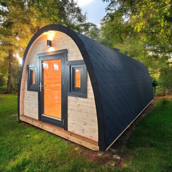 Zateplená kempingová chatka luxus xl