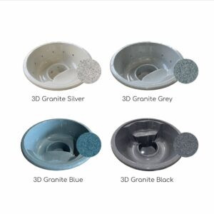 3D Granite QUADRO SPA LOUNGE. Elektrická vířivka s hydromasáží