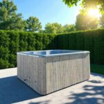 3D Granite QUADRO SPA LOUNGE. Elektrická vířivka s hydromasáží