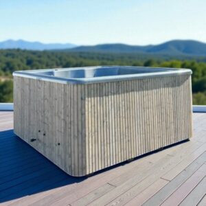 3D Granite QUADRO SPA LOUNGE. Elektrická vířivka s hydromasáží