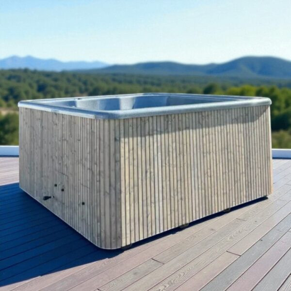 3D Granite QUADRO SPA LOUNGE. Elektrická vířivka s hydromasáží