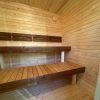 Dřevěná čtvercová sauna 2 m