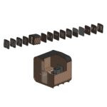 Dřevěná čtvercová sauna 2 m