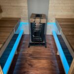 Dřevěná čtvercová sauna RELAX 3 m