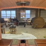 Dřevěná čtvercová sauna RELAX 3 m