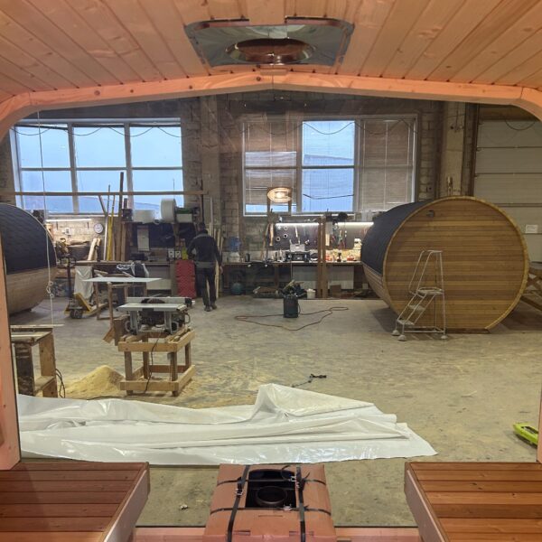 Dřevěná čtvercová sauna RELAX 3 m