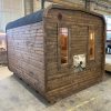 Dřevěná čtvercová sauna RELAX 3 m