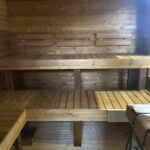 Dřevěná čtvercová sauna RELAX 3 m