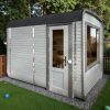 Dřevěná čtvercová sauna RELAX 3 m