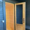 Dřevěná čtvercová sauna RELAX 3 m