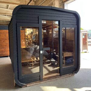 Dřevěná čtvercová sauna RELAX 3 m