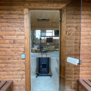 Dřevěná čtvercová sauna RELAX 3 m