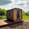 Dřevěná čtvercová sauna RELAX 3 m