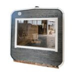 Dřevěná čtvercová sauna RELAX 3,5 m