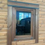 Dřevěná čtvercová sauna RELAX 5 m