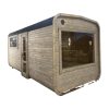 Dřevěná čtvercová sauna RELAX 5 m