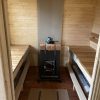Dřevěná čtvercová sauna RELAX 5 m