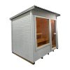 Dřevěná čtvercová sauna RELAX 5,4 m