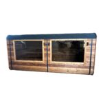 Dřevěná čtvercová sauna RELAX 5,4 m