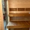 Dřevěná čtvercová sauna Wide RELAX 4 m
