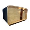Dřevěná čtvercová sauna Wide RELAX 4 m
