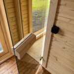 Dřevěná čtvercová sauna Wide RELAX 4 m