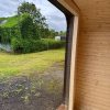Dřevěná čtvercová sauna Wide RELAX 4 m