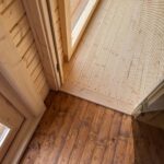 Dřevěná čtvercová sauna Wide RELAX 4 m