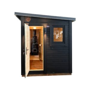 Dřevěná sauna 4 XL BOX RELAX