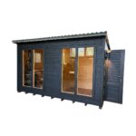 Dřevěná sauna 4 XL BOX RELAX