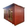 Dřevěná sauna 4 XL BOX RELAX
