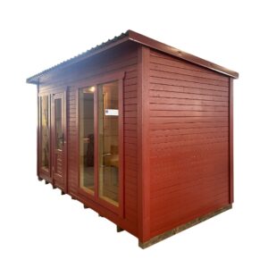 Dřevěná sauna 4 XL BOX RELAX