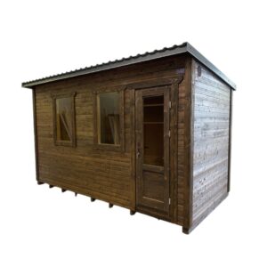 Dřevěná sauna 4 XL BOX RELAX
