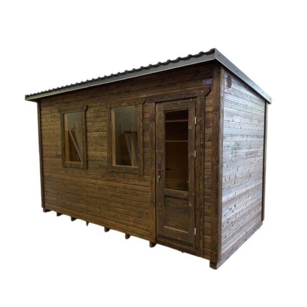 Dřevěná sauna 4 XL BOX RELAX