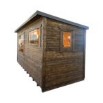 Dřevěná sauna 4 XL BOX RELAX