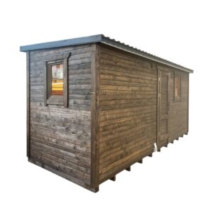 Dřevěná sauna 4 XL BOX RELAX