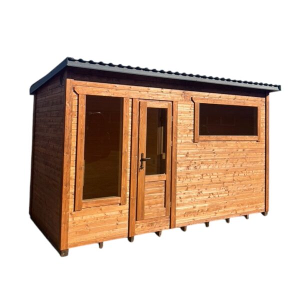 Dřevěná sauna 4 XL BOX RELAX