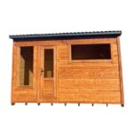 Dřevěná sauna 4 XL BOX RELAX