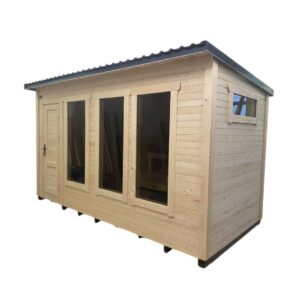 Dřevěná sauna 4 XL BOX RELAX