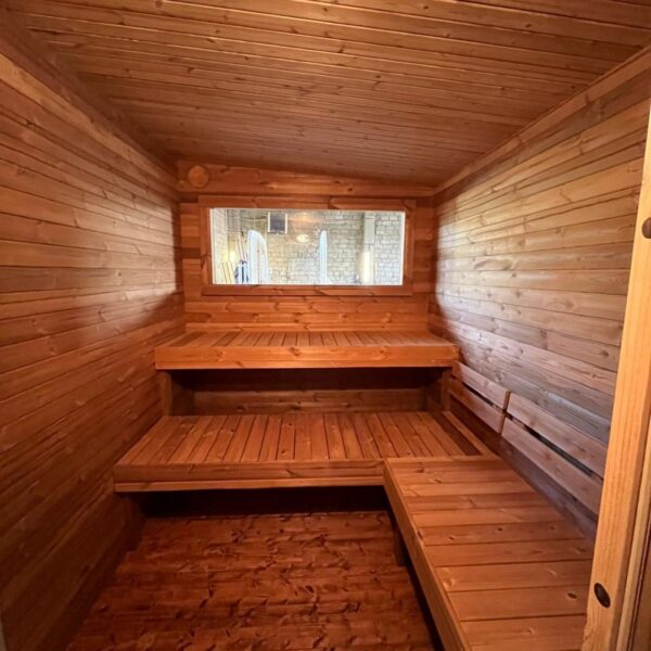 Dřevěná sauna 4 XL BOX RELAX